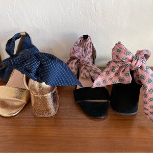 2 Pair of J Crew sandals